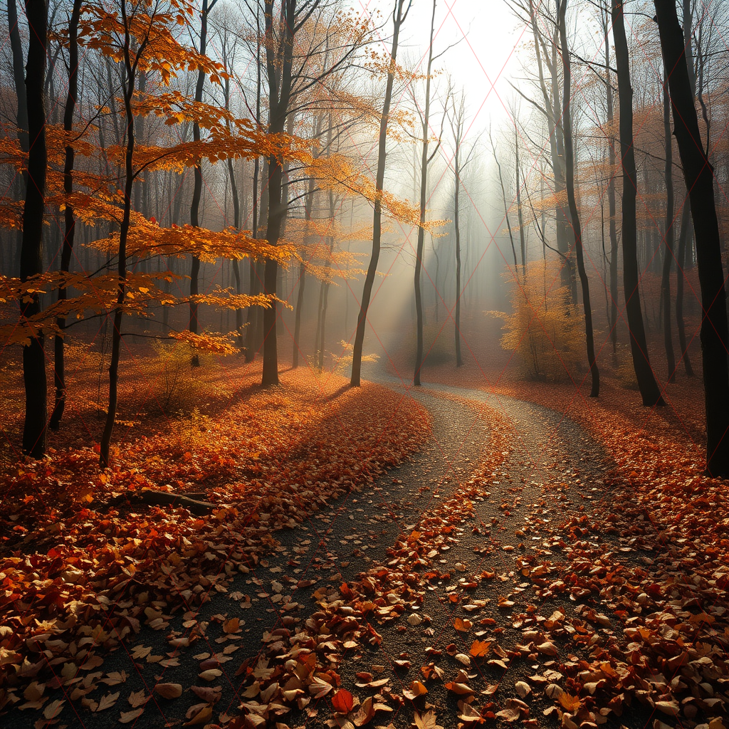 Autumn Forest Path